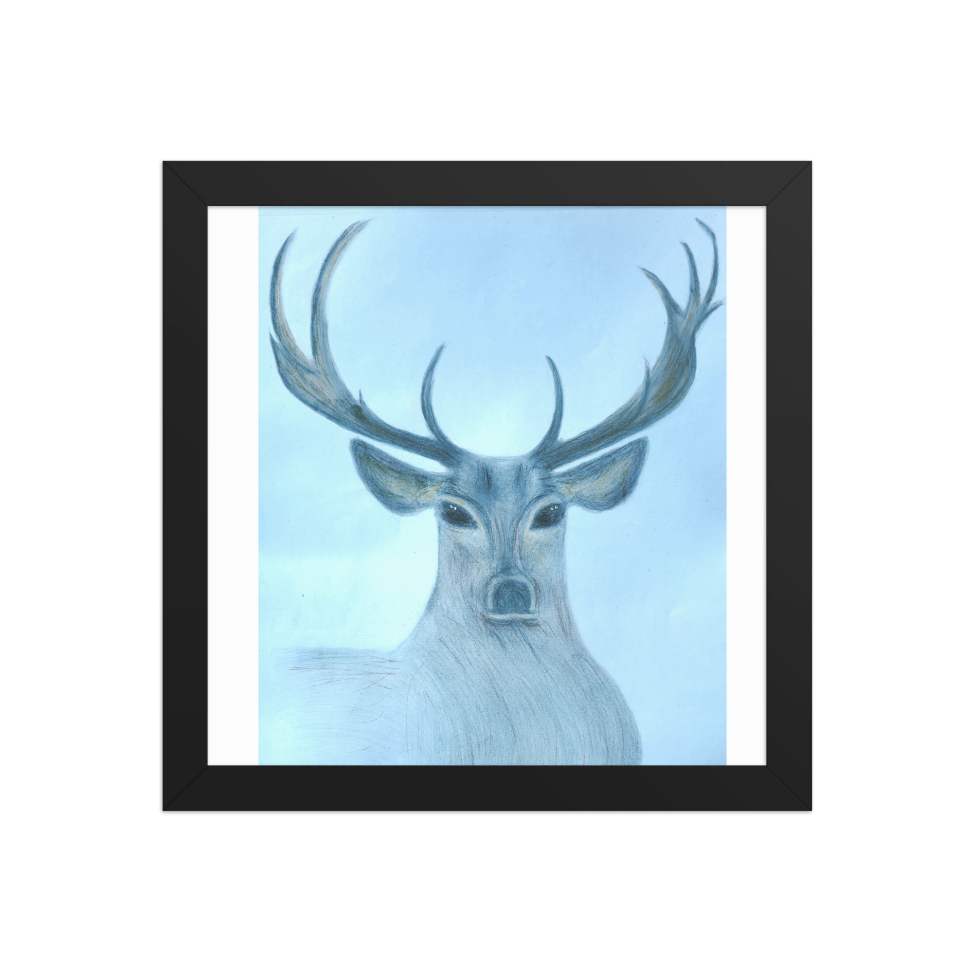 Framed photo paper poster